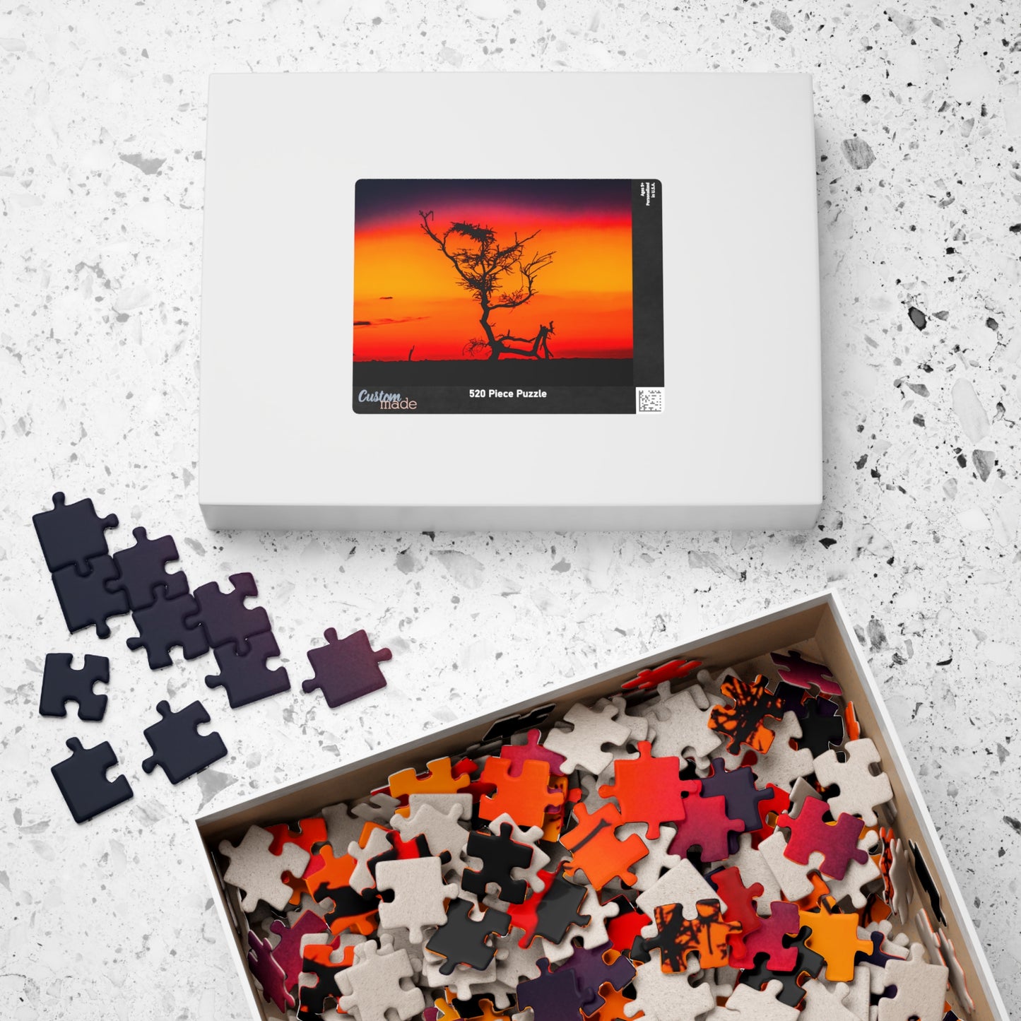 Kalahari Sunset Jigsaw Puzzle 520 pcs (Horizontal)