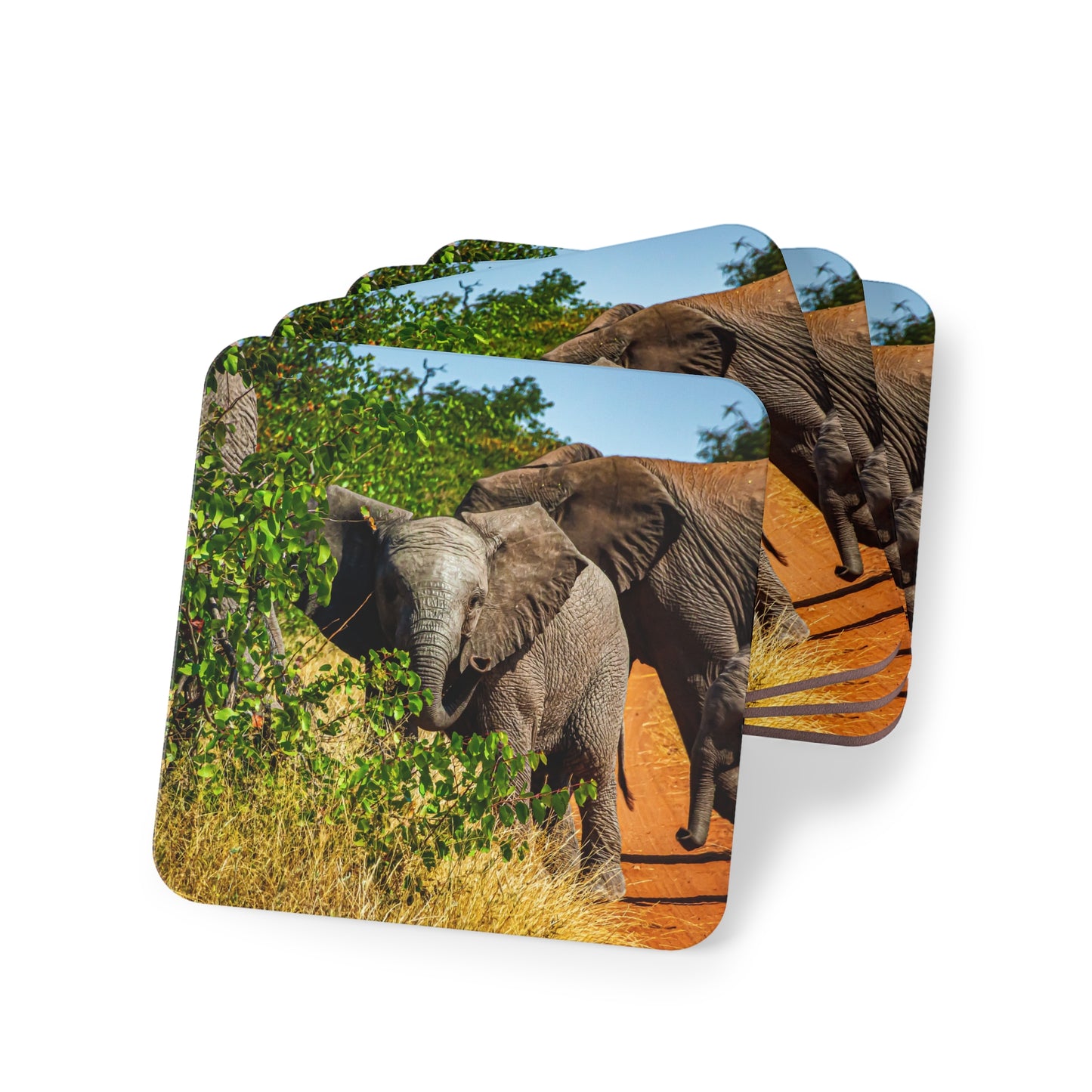 Elephant Coasters For Drinks