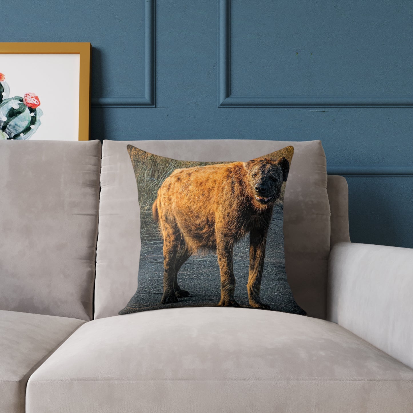 Spotted Hyena Pillow