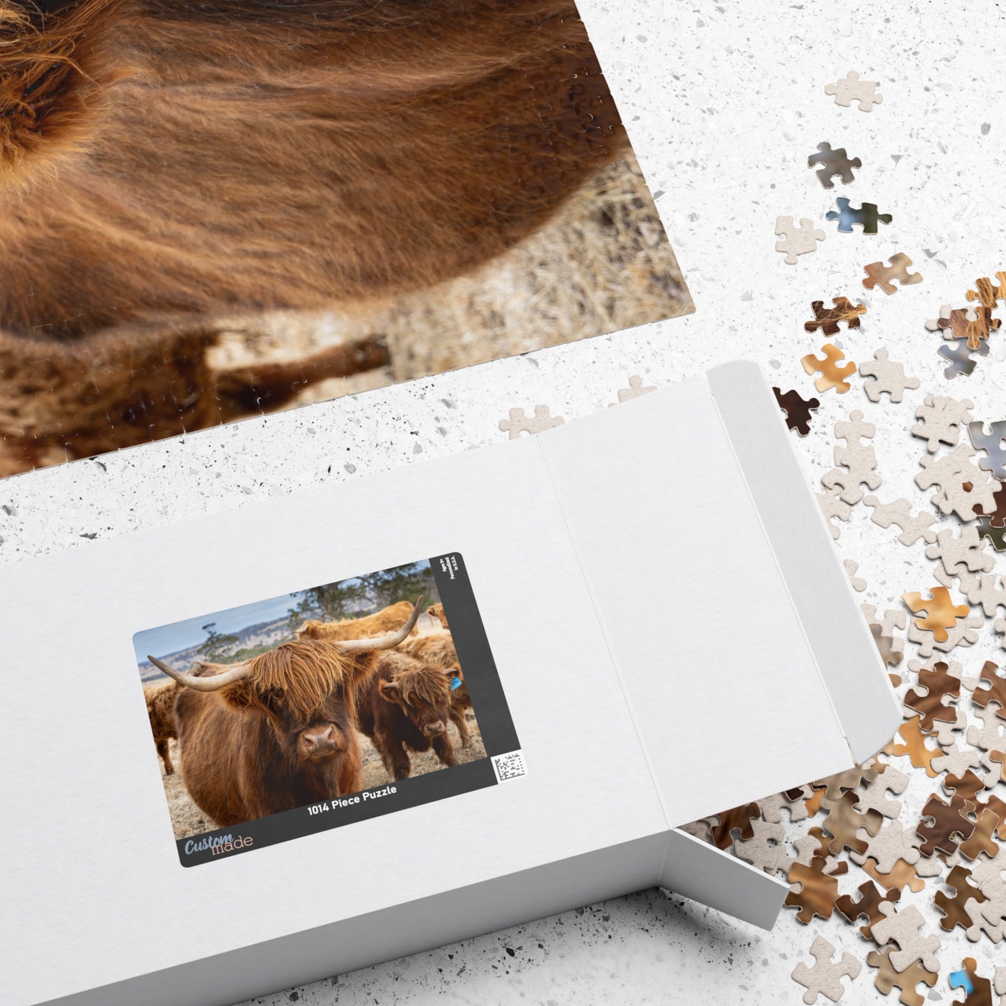 Scottish Highland Cattle Puzzle