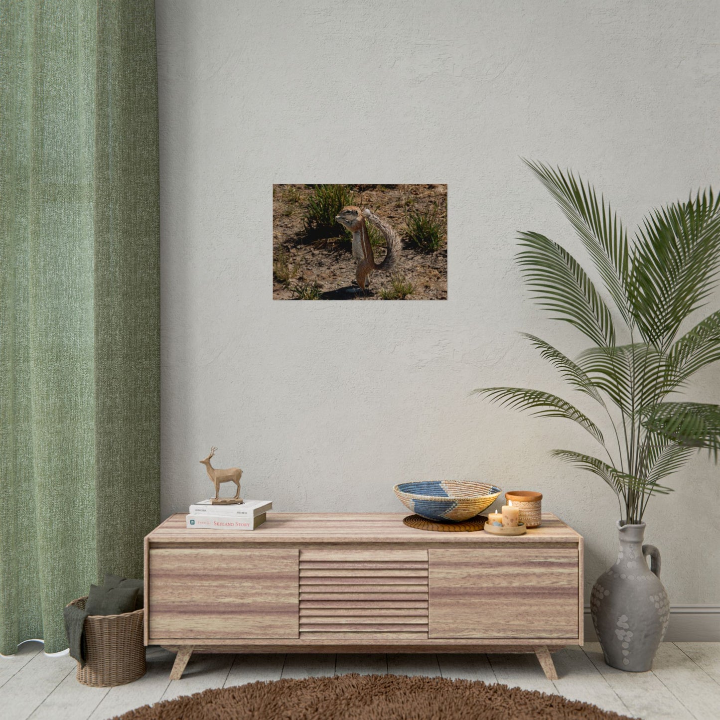 Rolled Posters - Ground Squirrel 24″ x 16″ (Horizontal) Fine Art