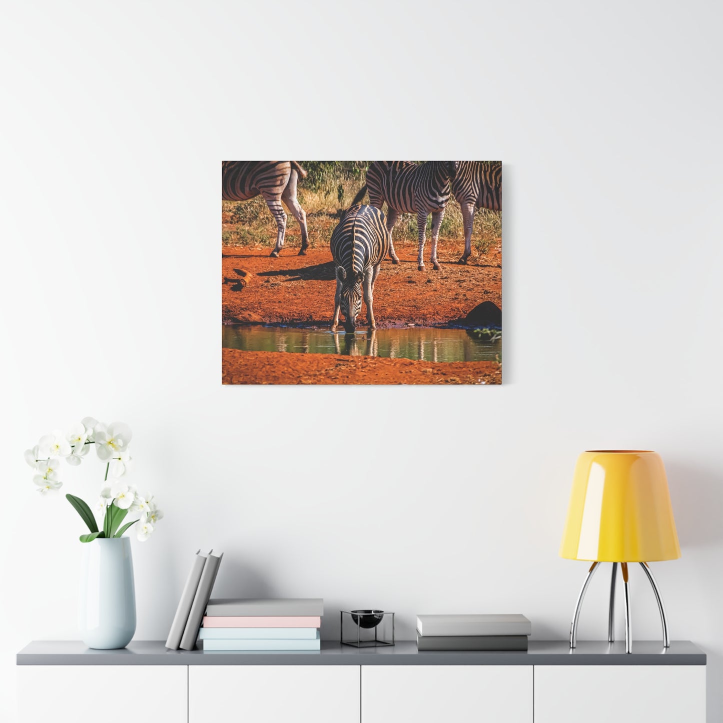 Zebra Nature Print Canvas Print
