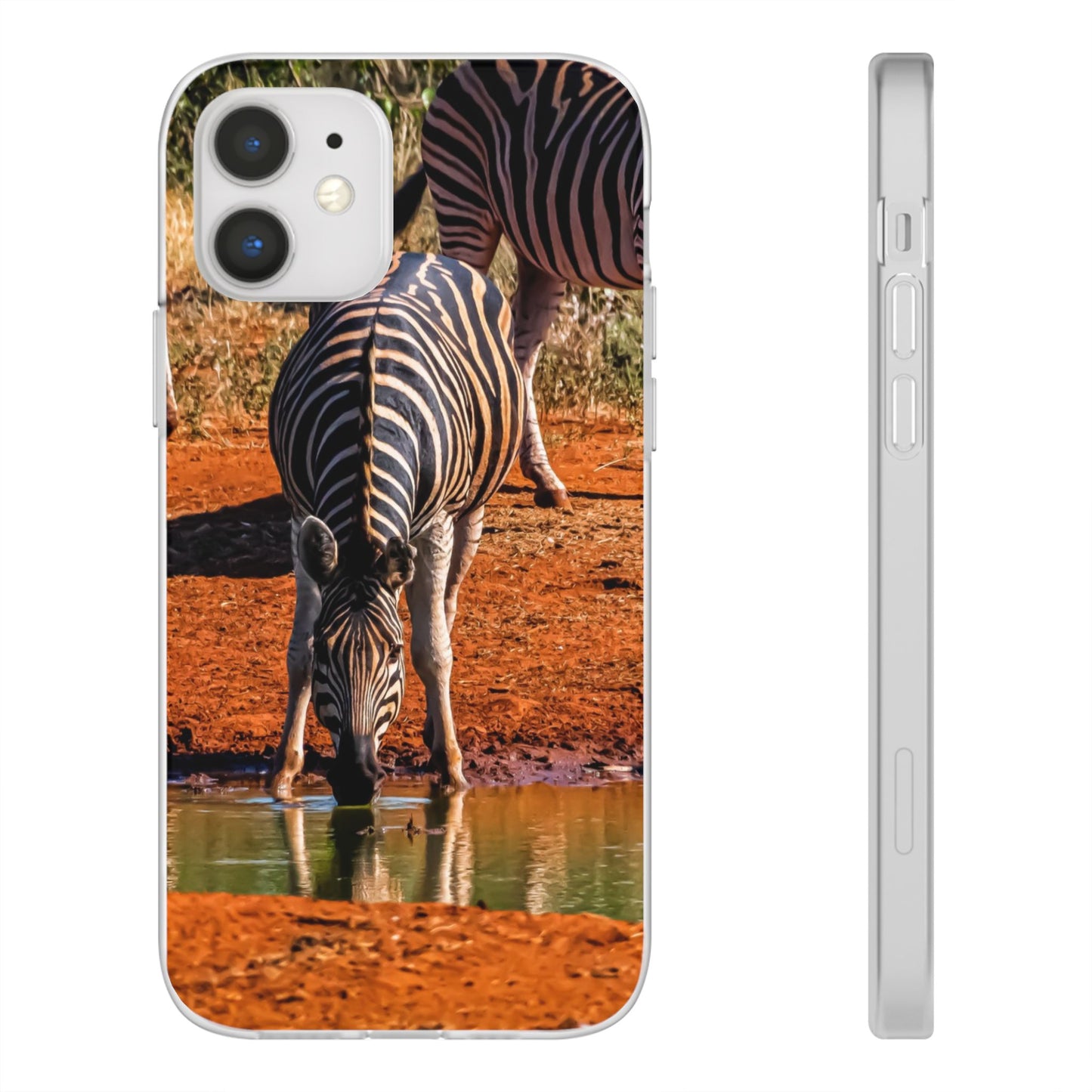 Flexible Zebra Phone Case iPhone 12