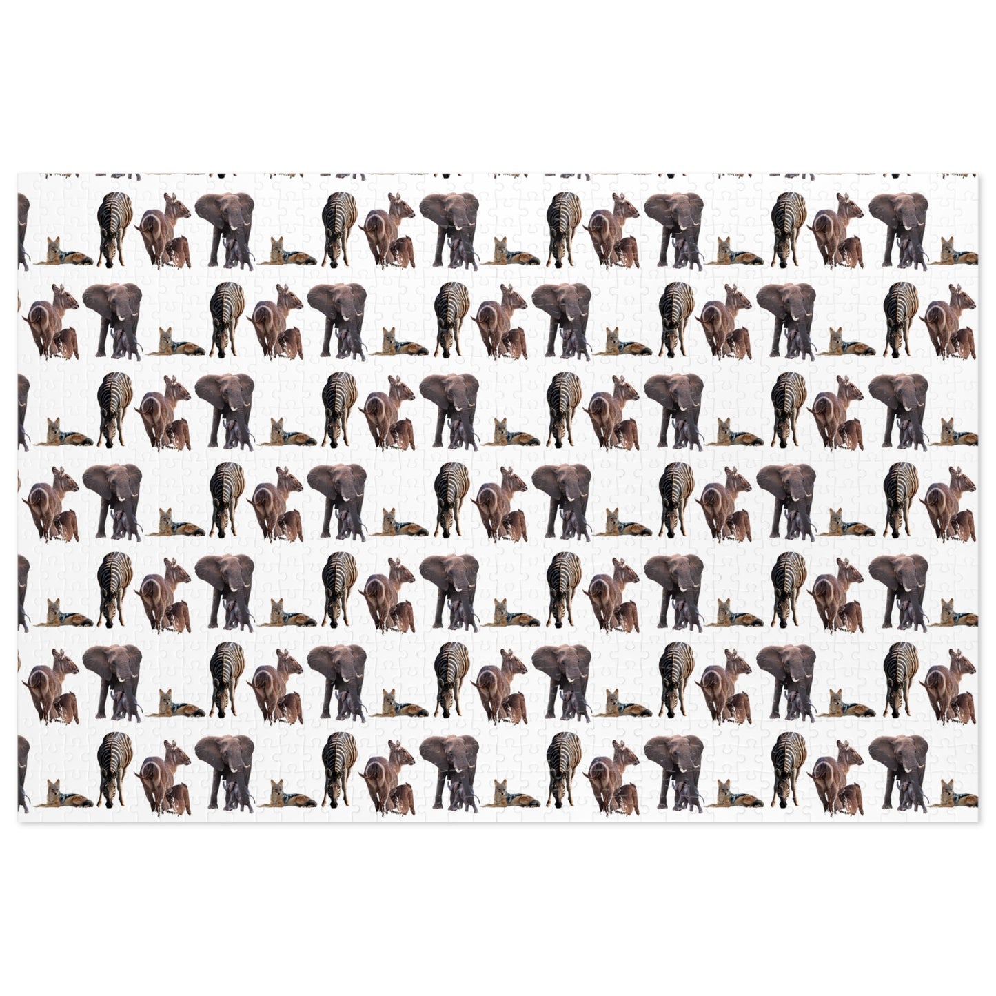 African Animal Super Difficult Puzzle 2000 piece
