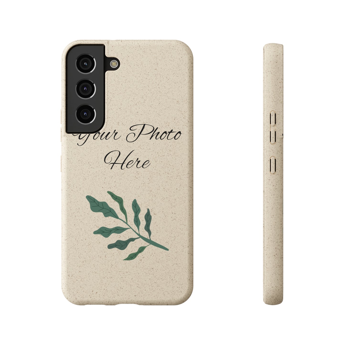 Custom Biodegradable Phone Cases Samsung Galaxy S22 with gift packaging