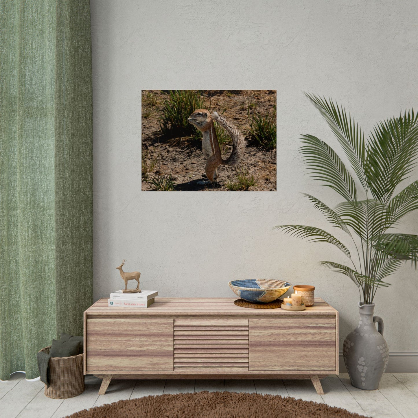 Rolled Posters - Ground Squirrel 32" x 24" (Horizontal) Semi Glossy