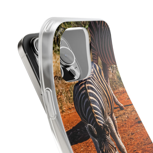 Flexible Zebra Phone Case iPhone 16 Pro Max