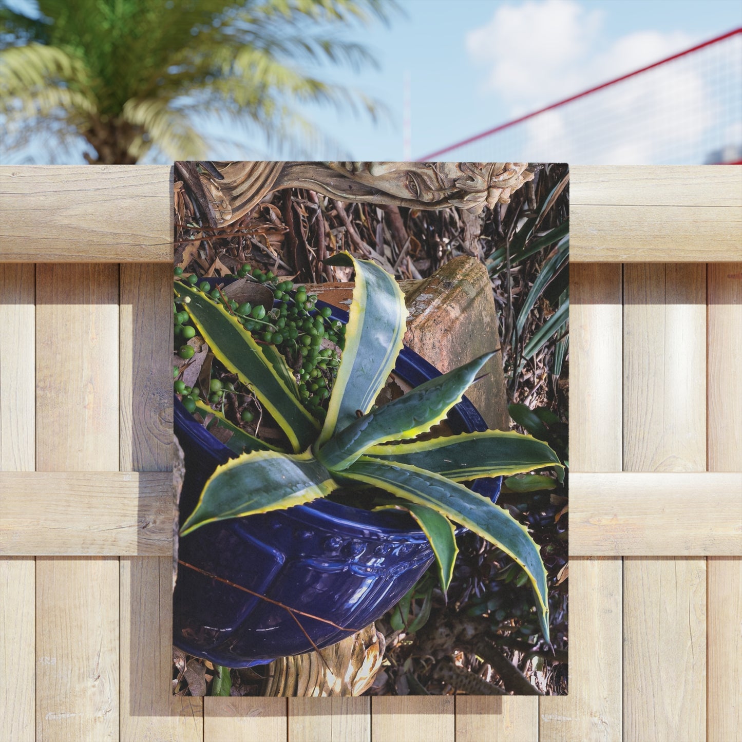 Elven Garden Beach Towel