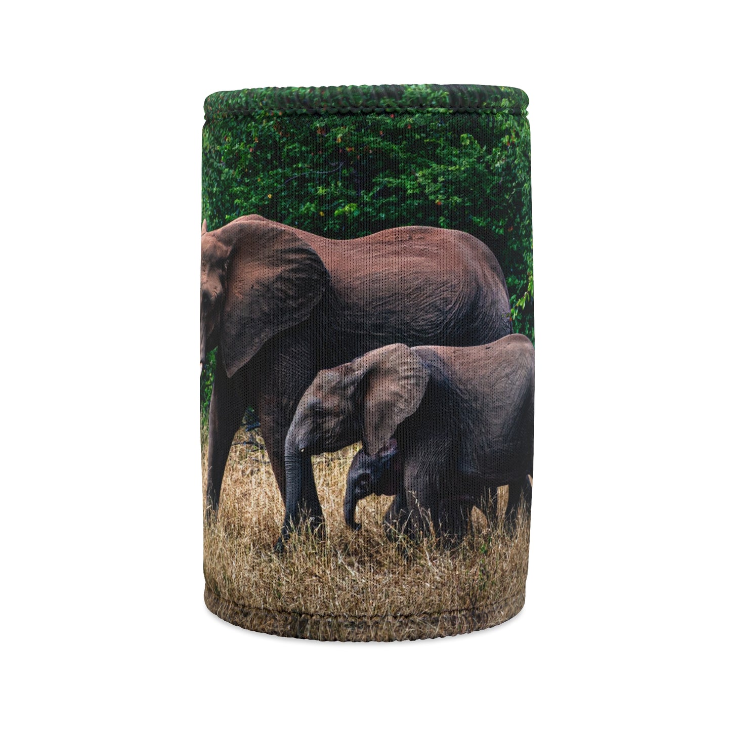 Stubby Holder - Elephant Family