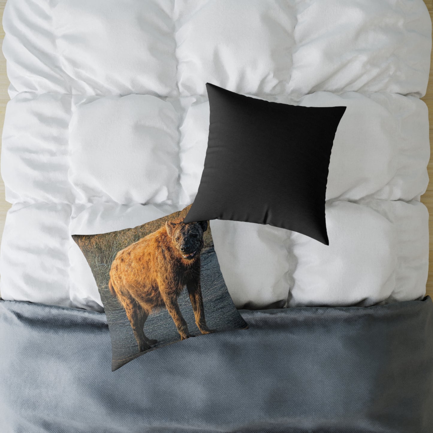 Spotted Hyena Pillow
