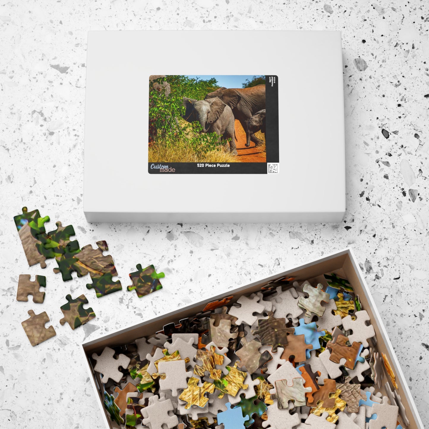 Young Elephant Jigsaw Puzzle