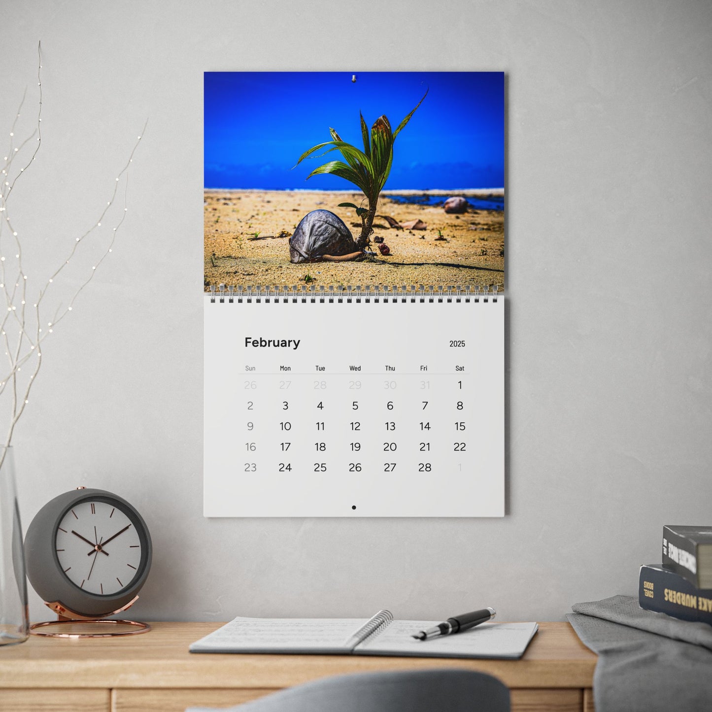 2025 Nature Wildlife Wall Calendar