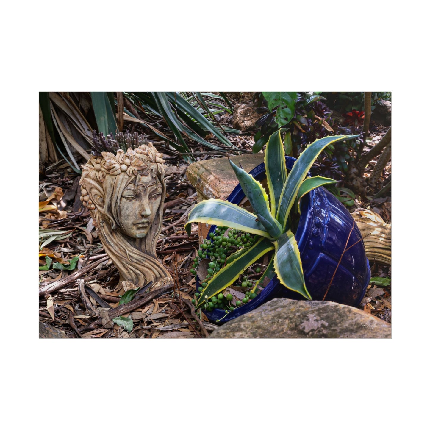 Rolled Posters - Elven Lady Statue 40" x 28" (Horizontal) Matte