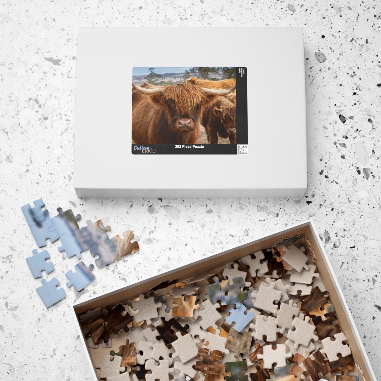 Scottish Highland Cattle Puzzle