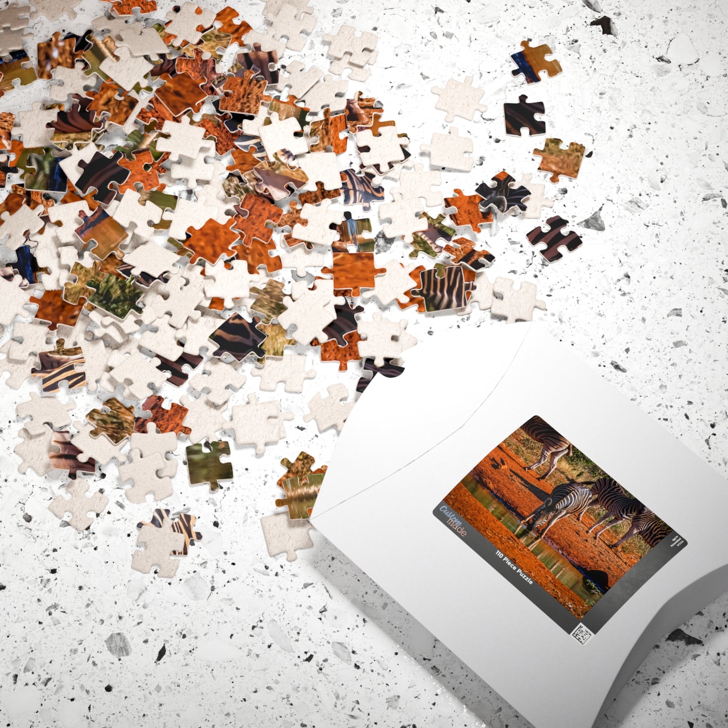 African Zebra Jigsaw Puzzle