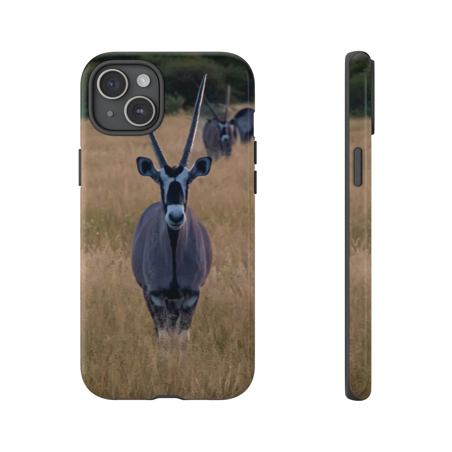 Gemsbok Oryx Tough Case iPhone 15 Plus Glossy