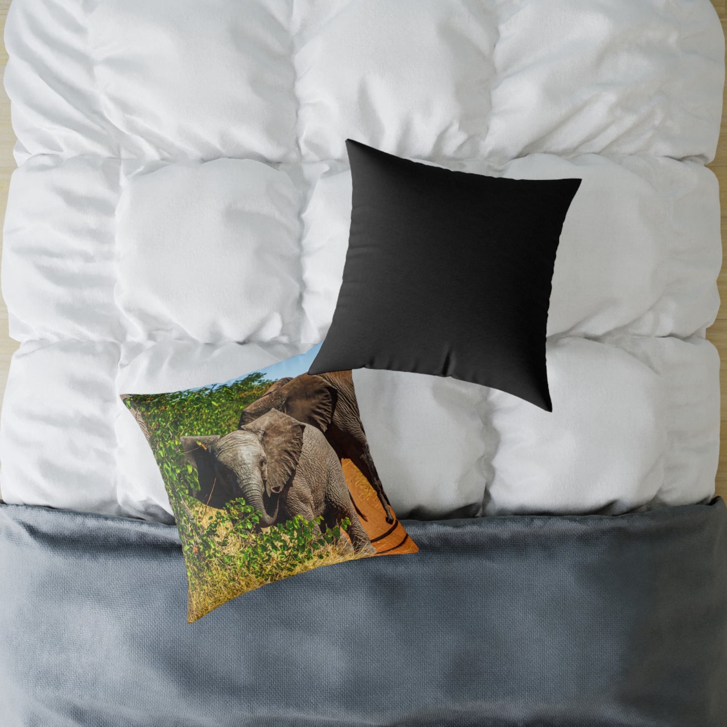 Young Elephant Pillow