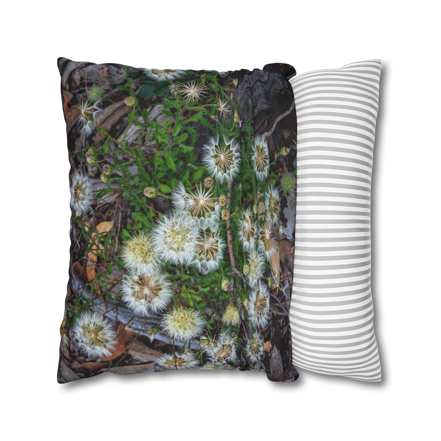 Poly Canvas Pillowcase - Australian Wildflowers