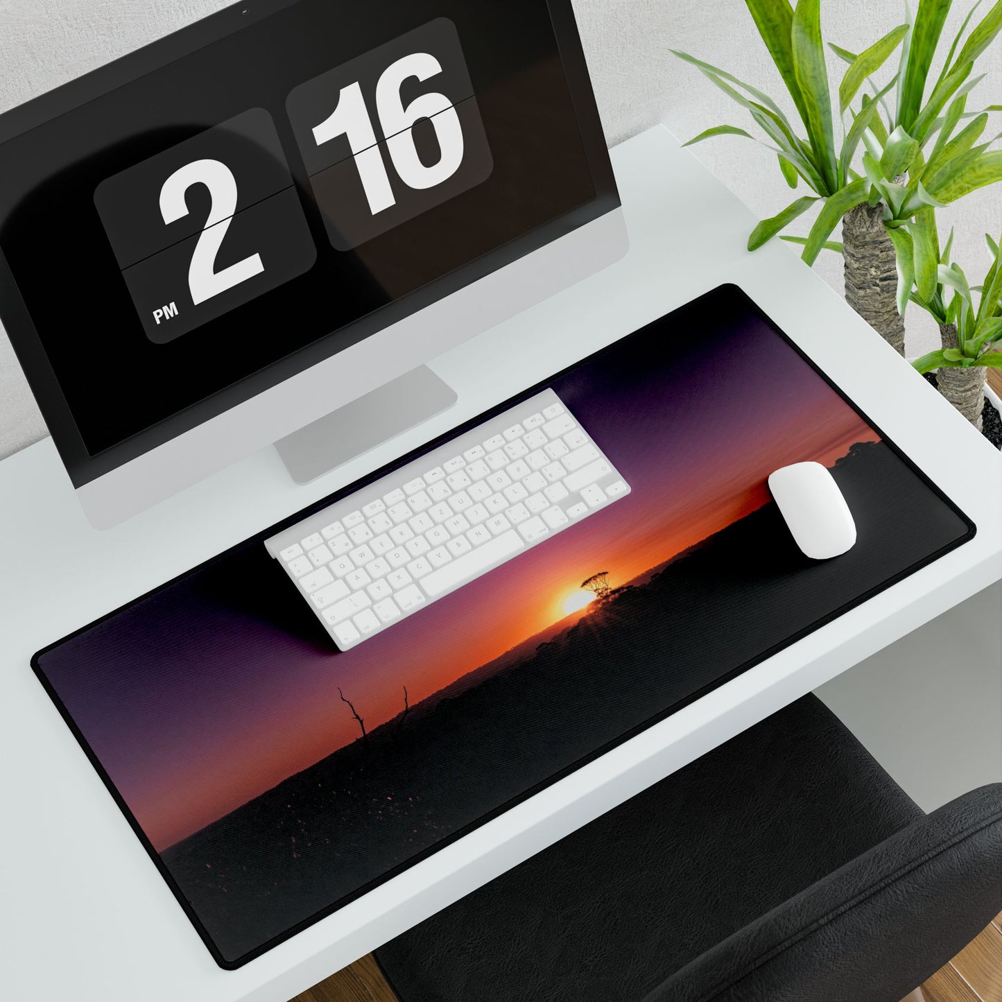 Purple Sunset Desk Mats