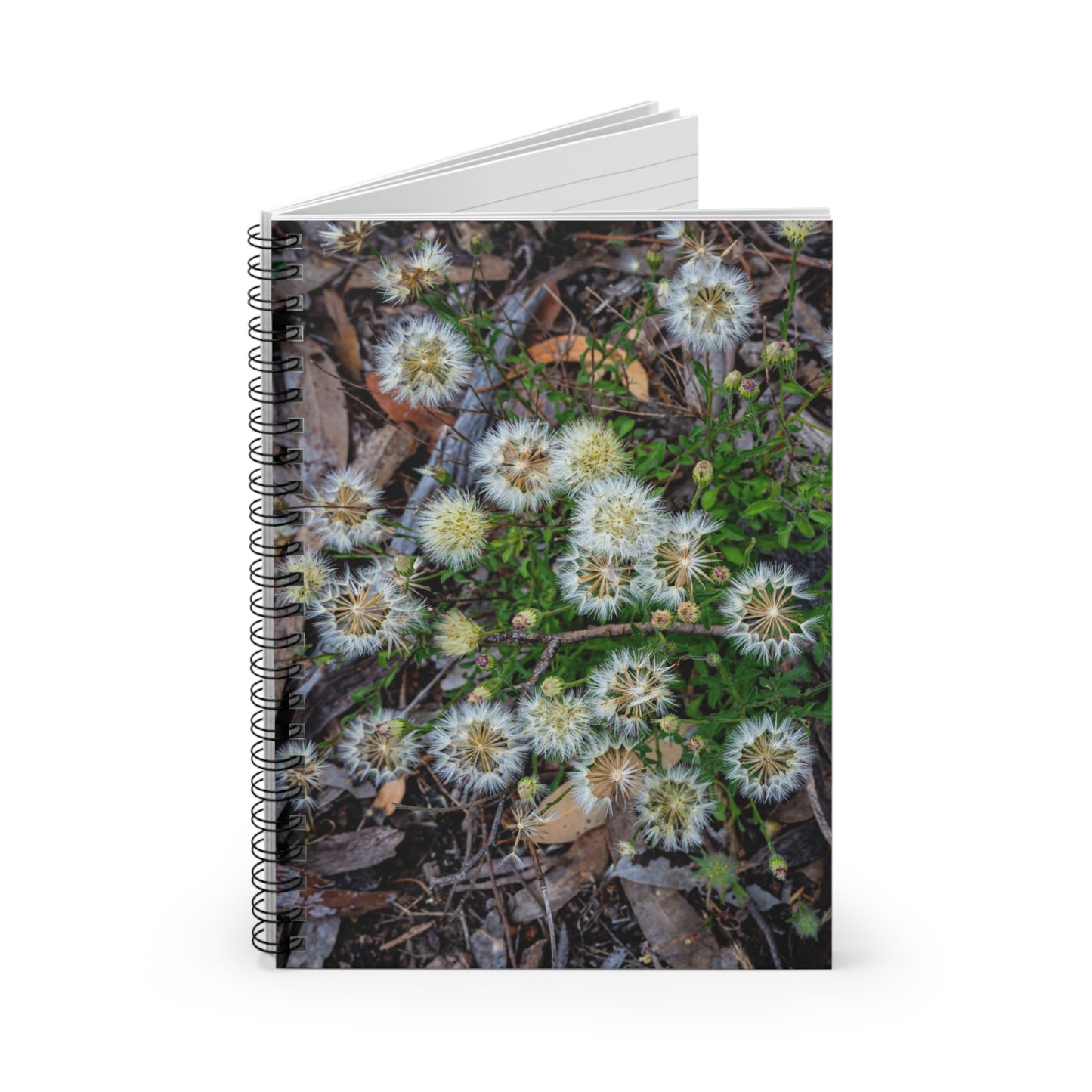 Spiral Notebook - Ruled Line - Australian Wildflowers One Size