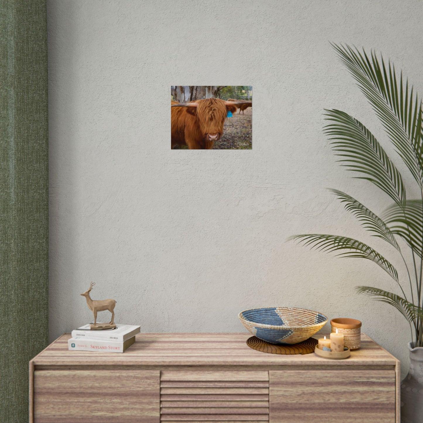 Rolled Posters - Scottish Highland Cattle 14″ x 11″ (Horizontal) Matte