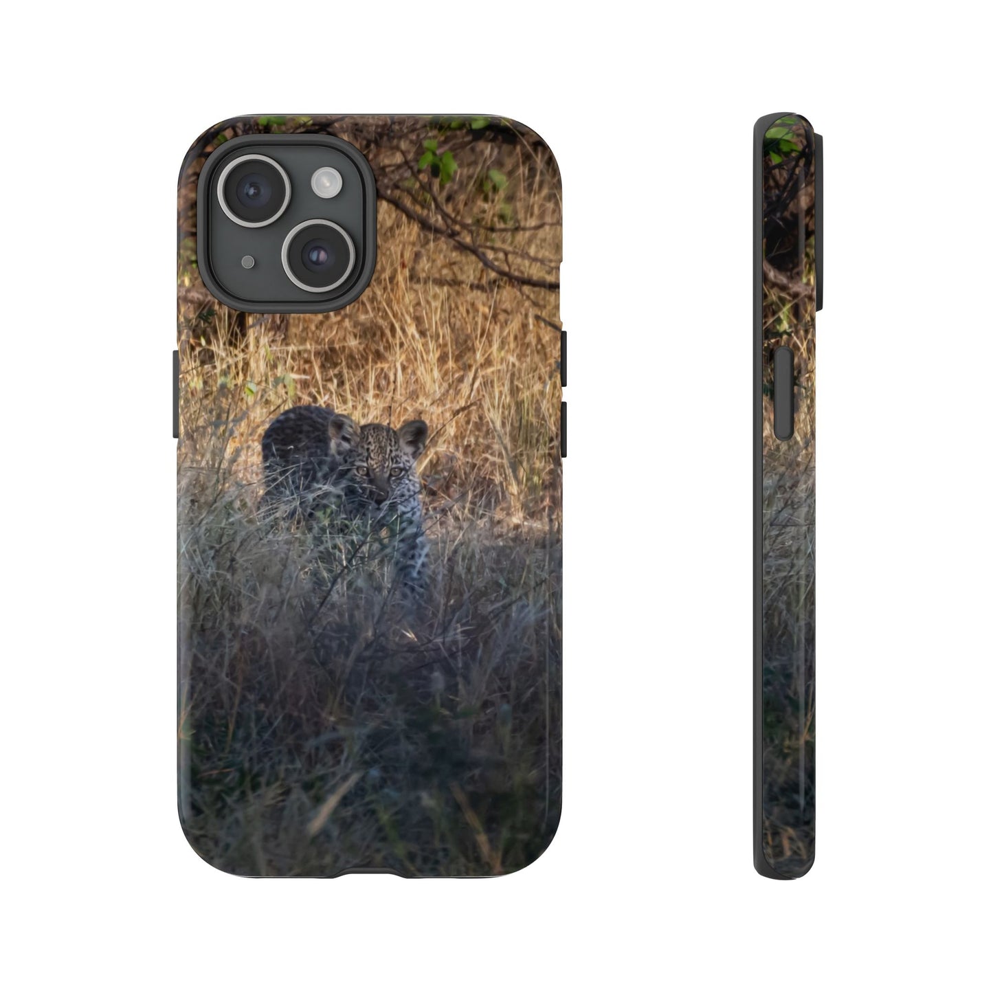 Tough Case - Leopard Cub iPhone 15 Glossy