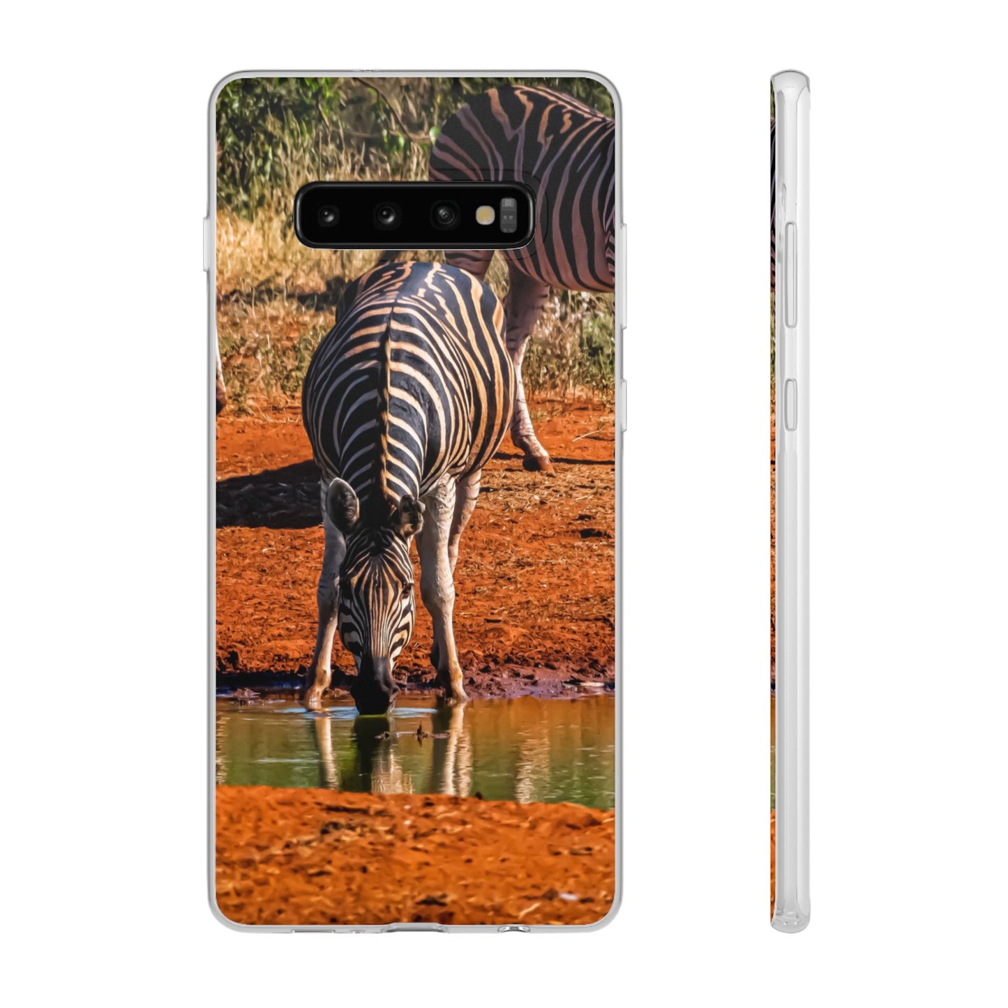 Flexible Zebra Phone Case Samsung Galaxy S10 Plus