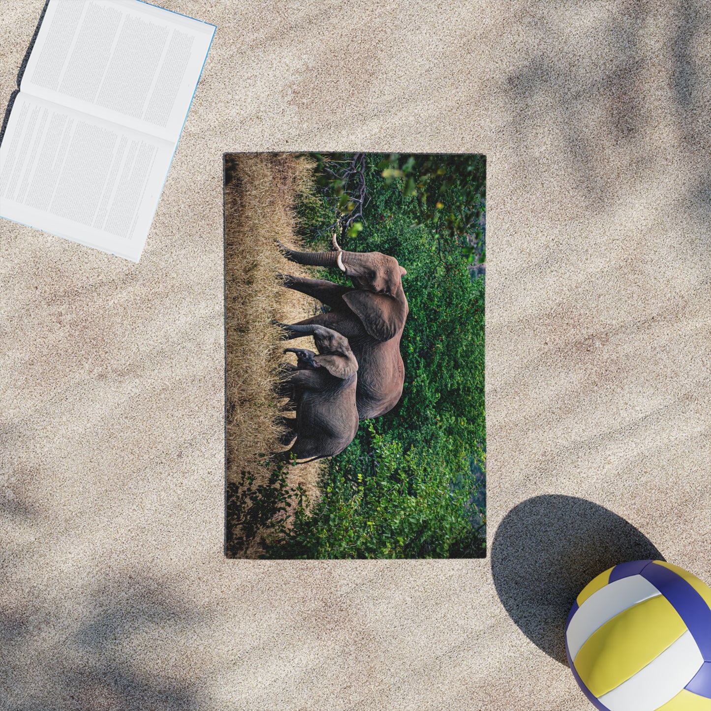 African Elephant Beach Towels