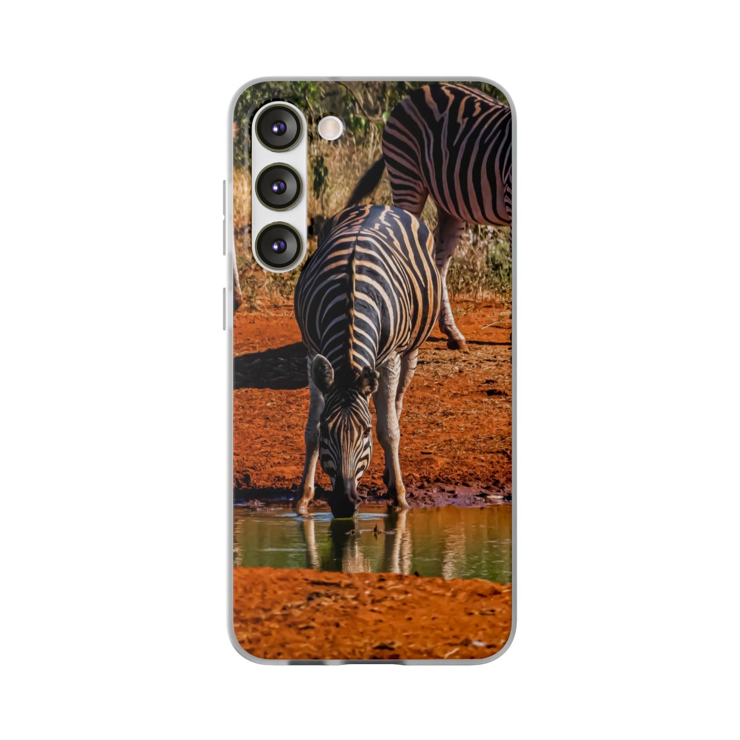 Flexible Zebra Phone Case Samsung Galaxy S23 Plus