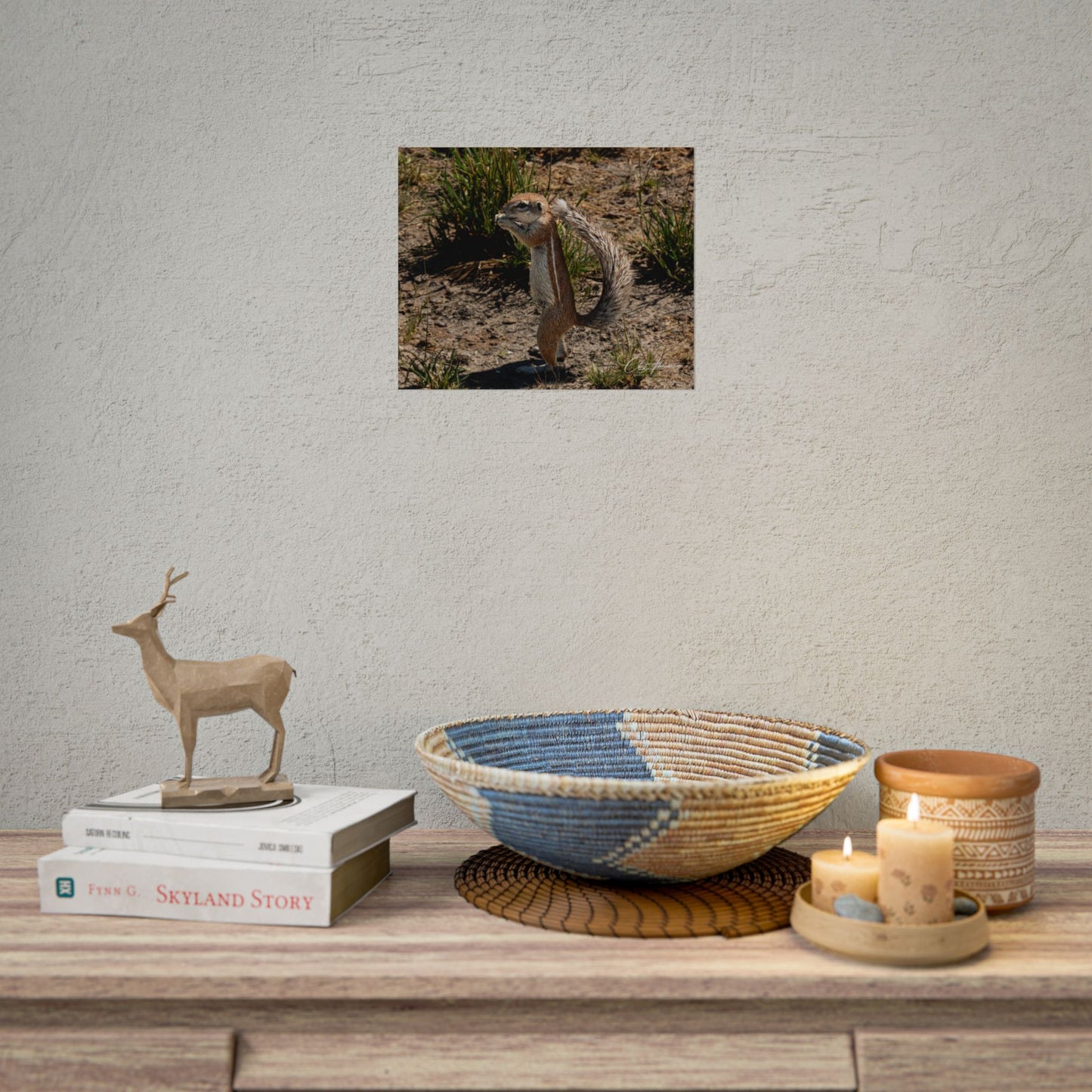 Rolled Posters - Ground Squirrel 11″ x 9″ (Horizontal) Fine Art