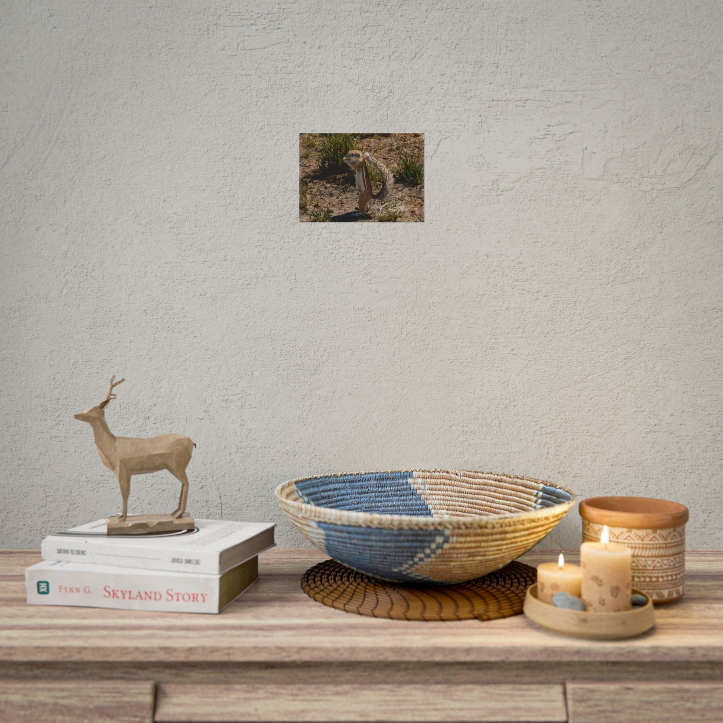 Rolled Posters - Ground Squirrel 7" x 5" (Horizontal) Matte