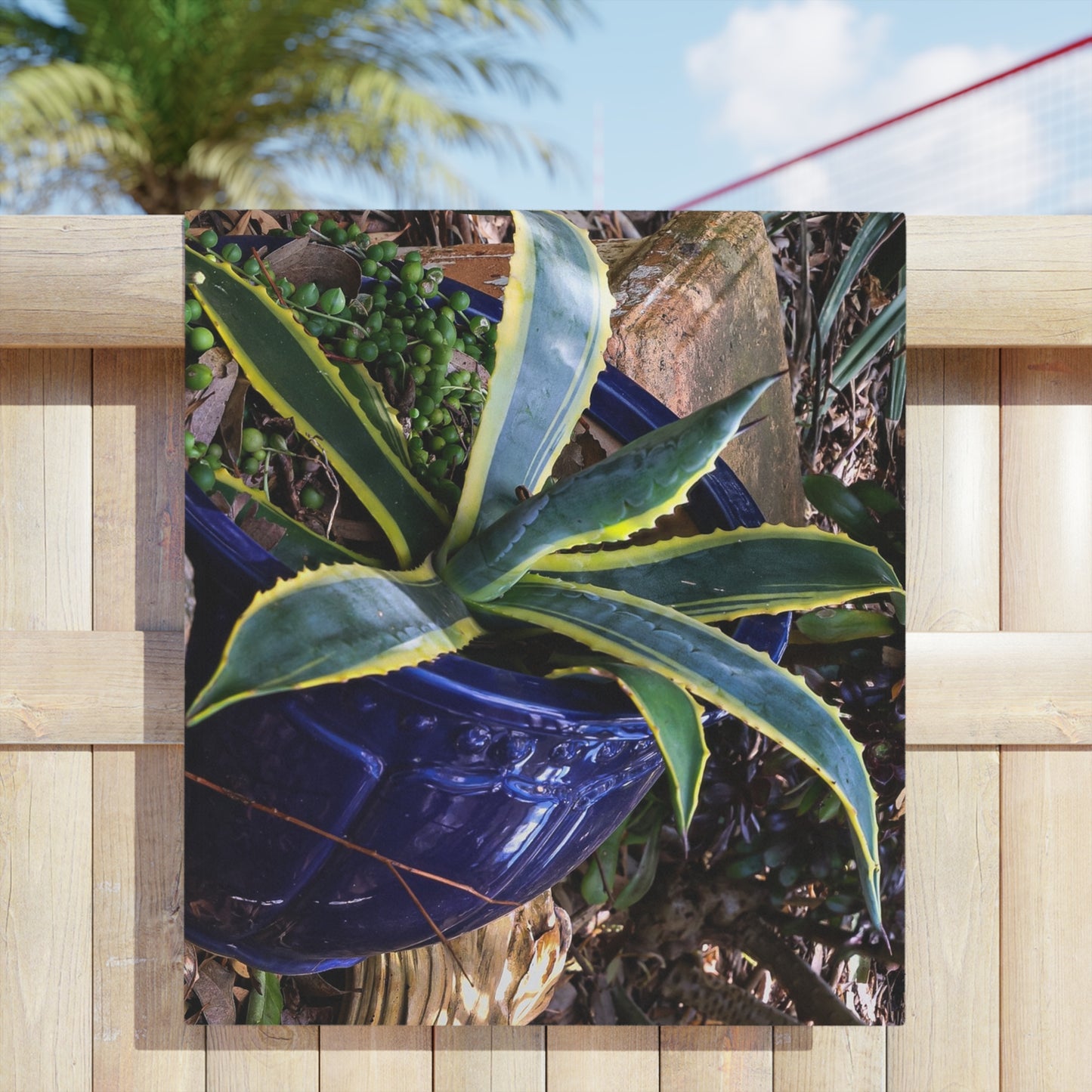 Elven Garden Beach Towel