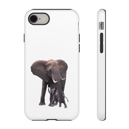 Baby Elephant Tough Case iPhone 8 Glossy