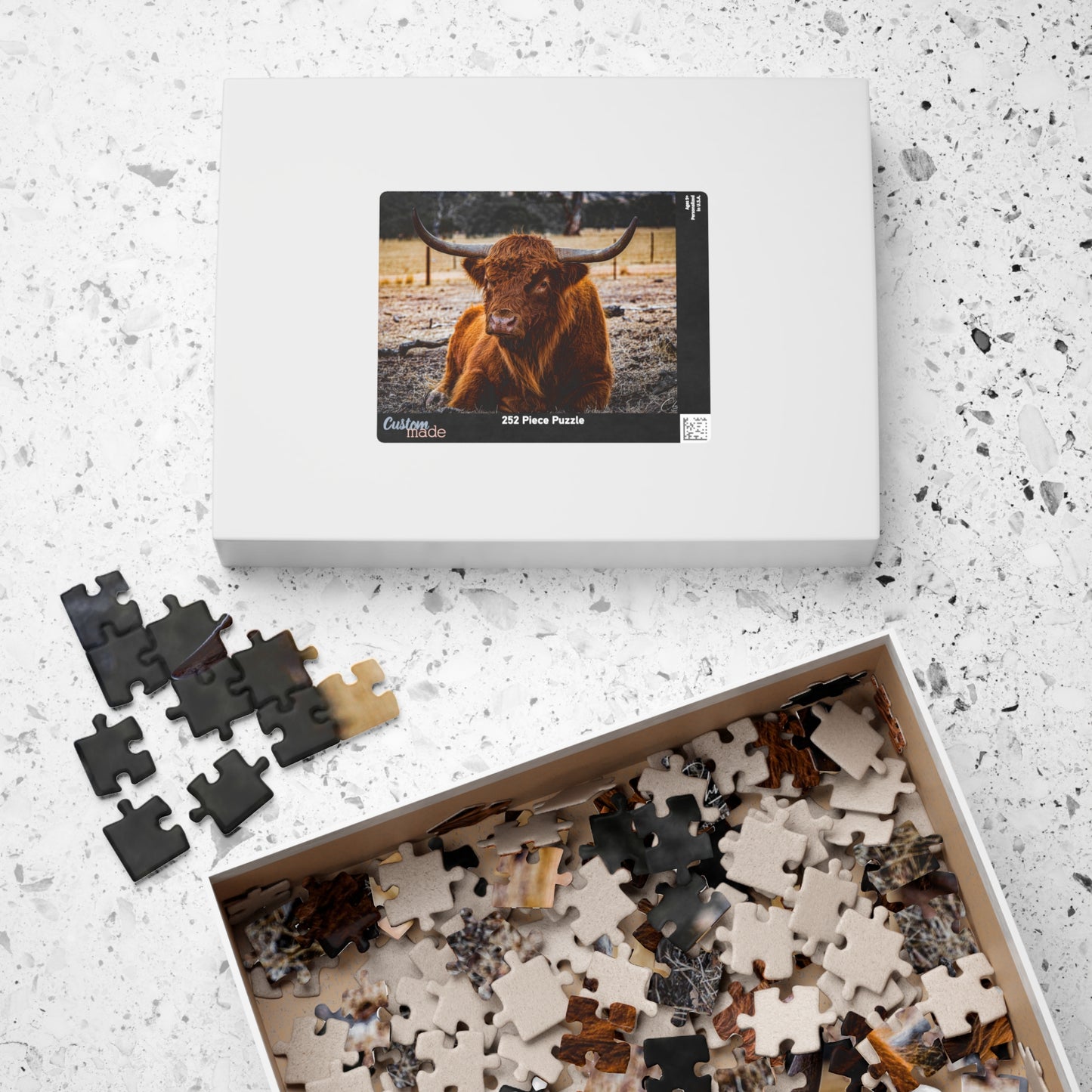 Scottish Highland Cattle Puzzle