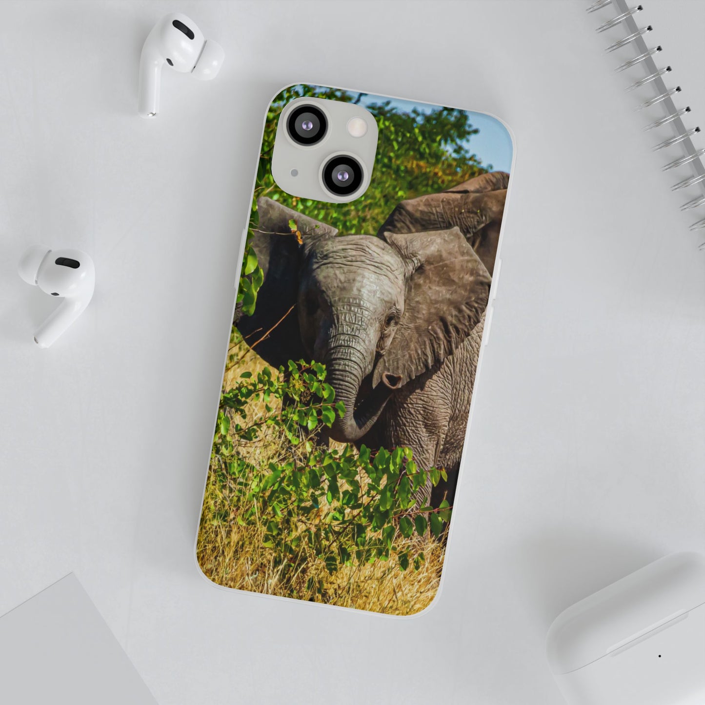 Flexible Young Elephant Cases
