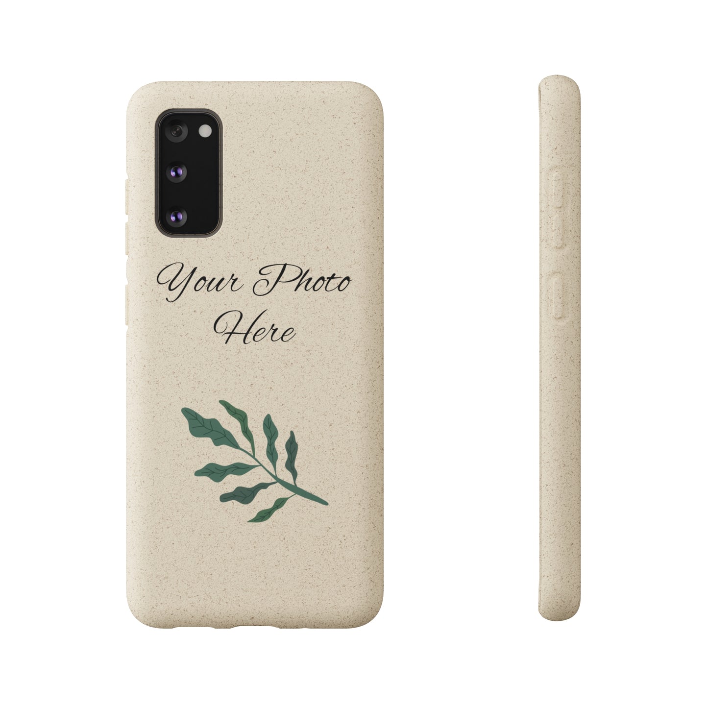 Custom Biodegradable Phone Cases Samsung Galaxy S20 with gift packaging