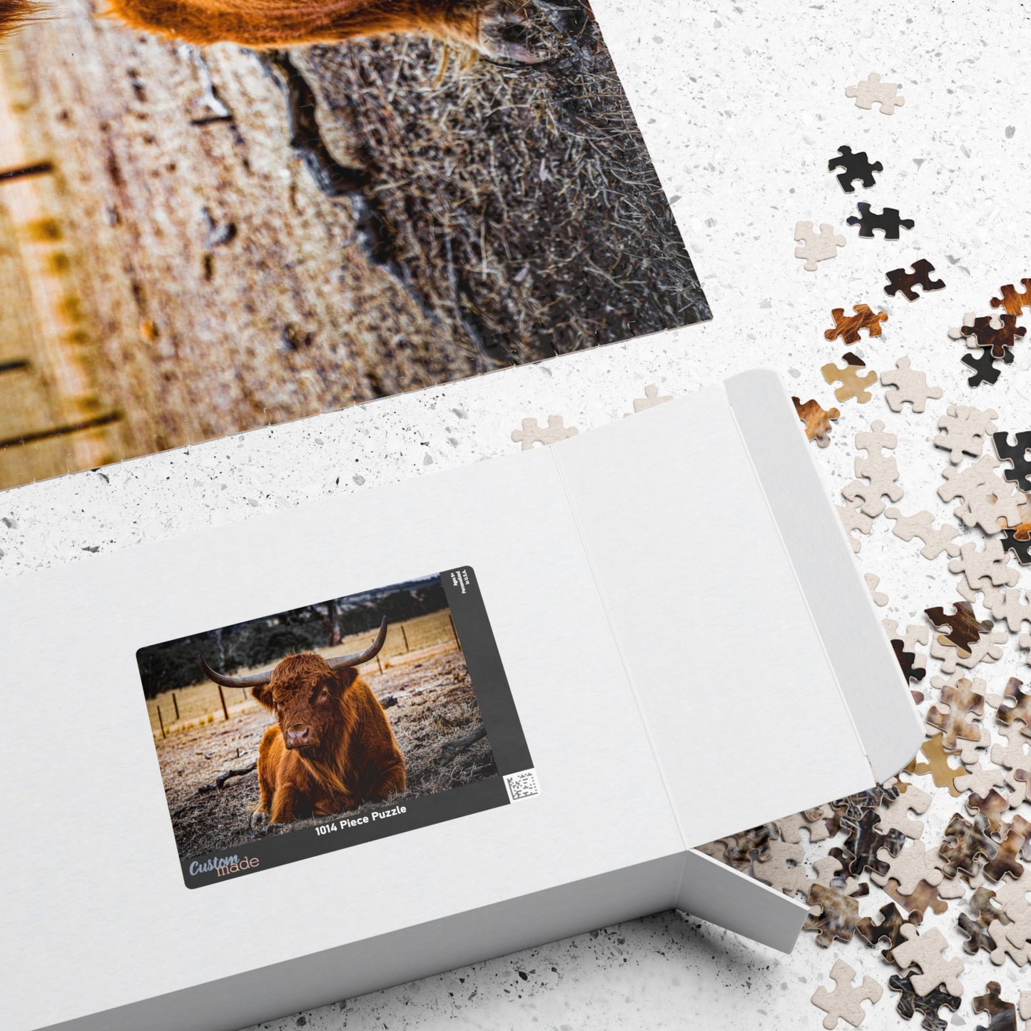 Scottish Highland Cattle Puzzle