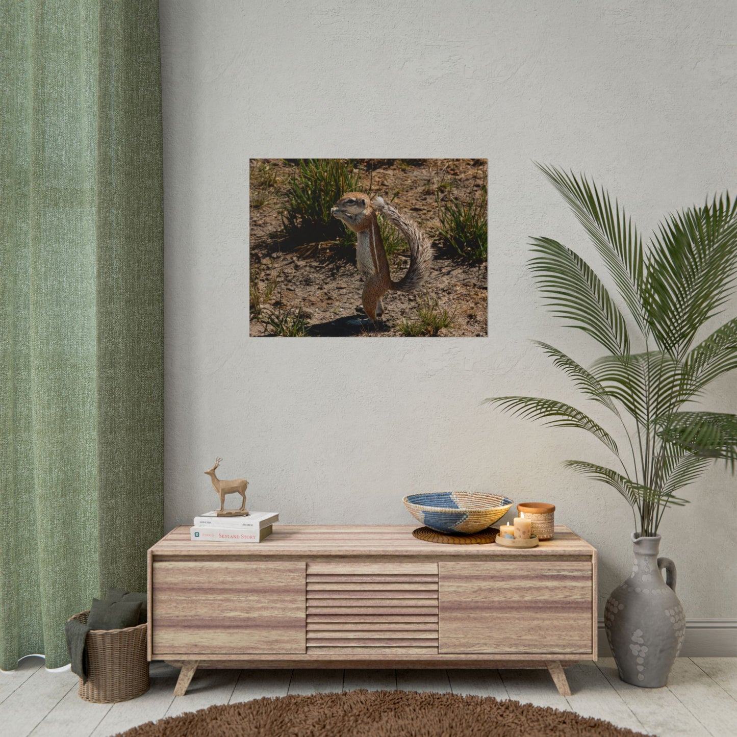 Rolled Posters - Ground Squirrel 32" x 24" (Horizontal) Matte