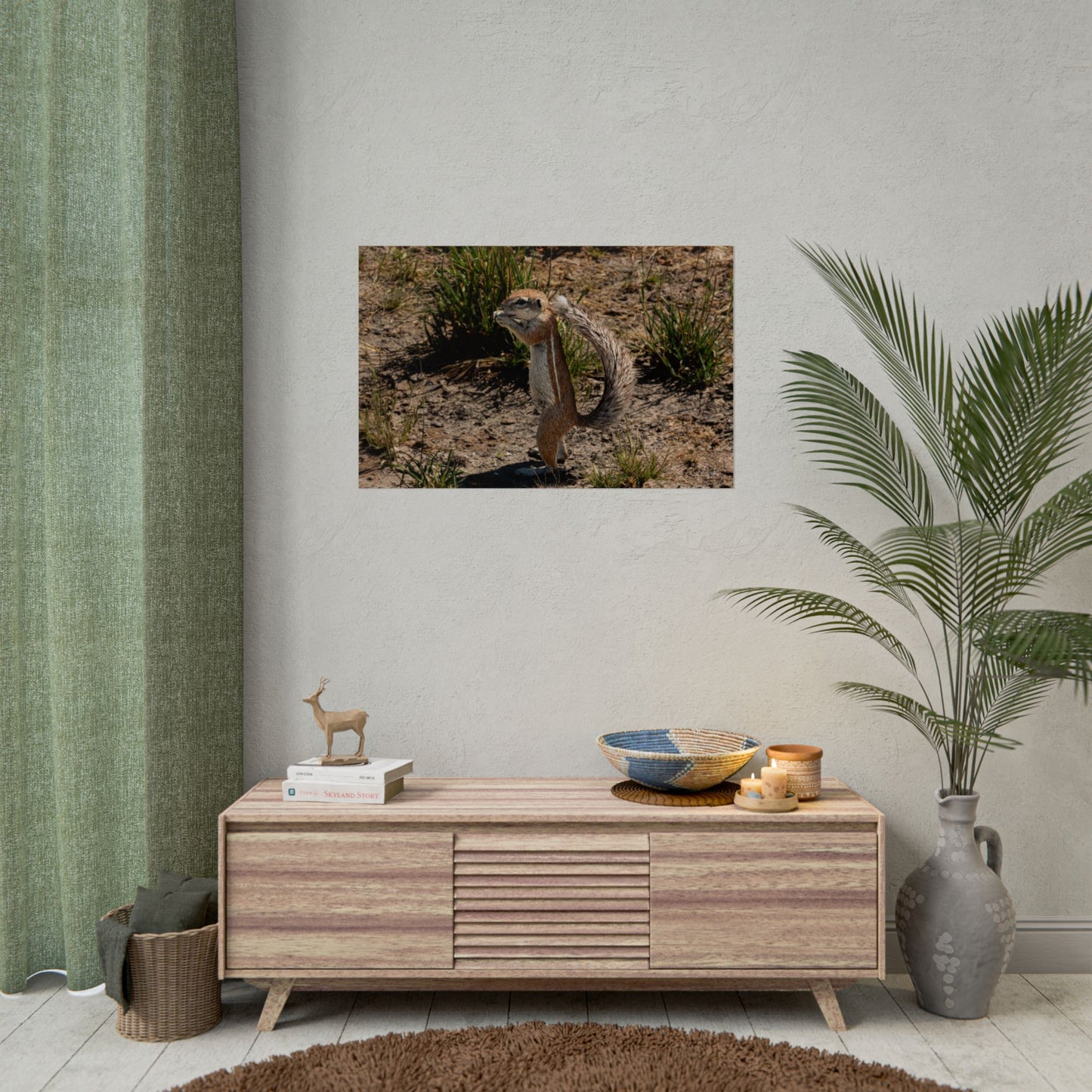 Rolled Posters - Ground Squirrel 34" x 22" (Horizontal) Semi Glossy