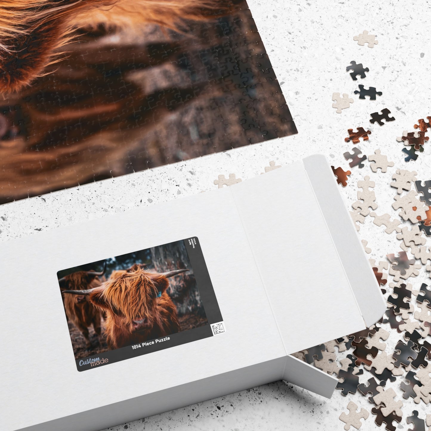 Scottish Highland Cattle Puzzle