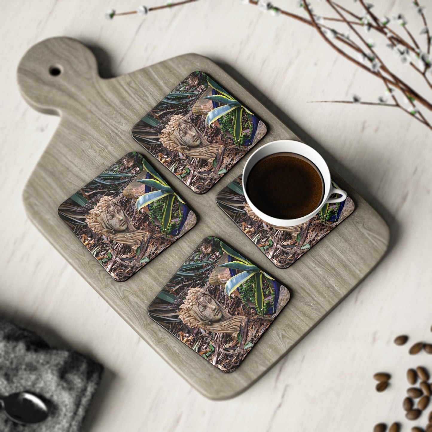 Elven Garden Coasters