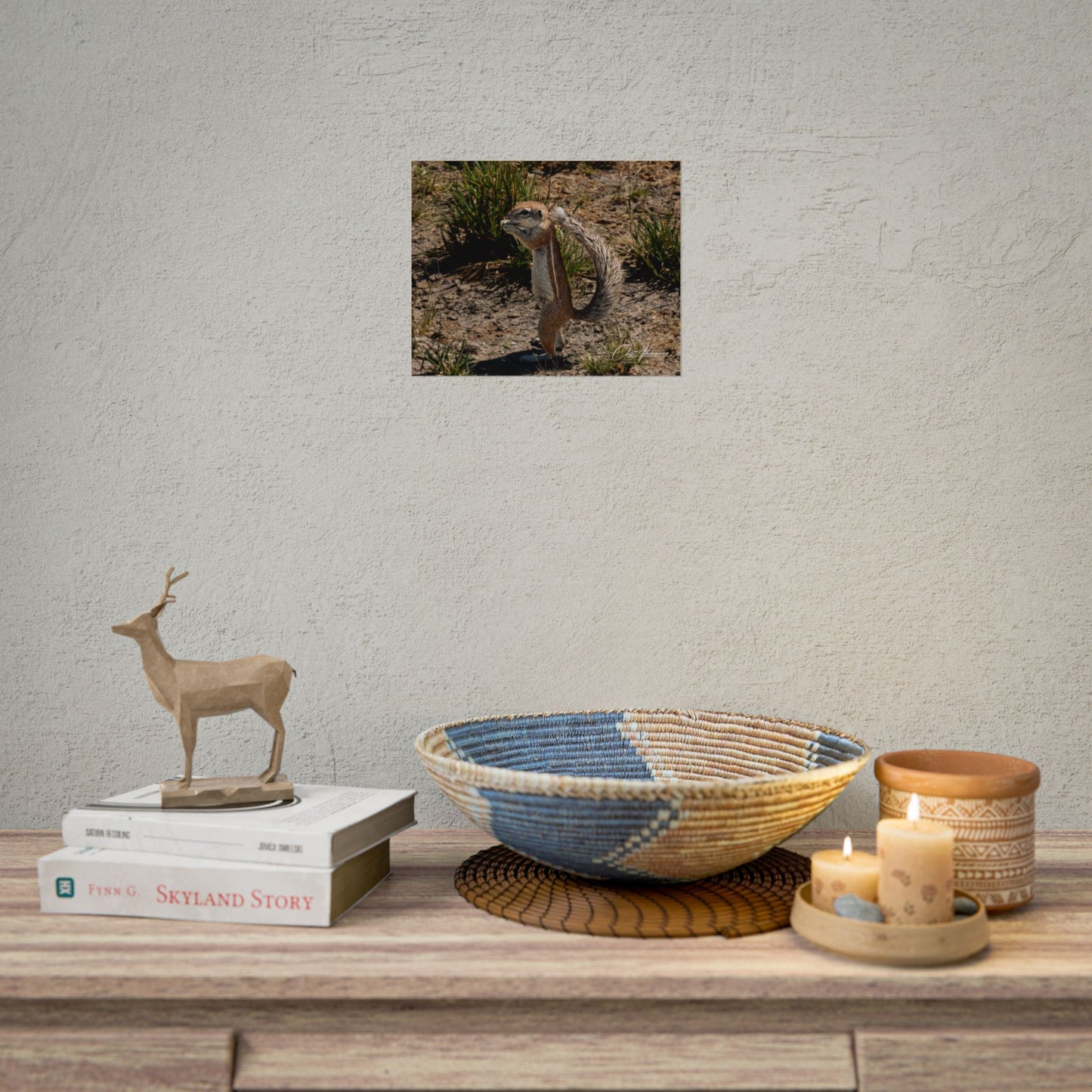 Rolled Posters - Ground Squirrel 10″ x 8″ (Horizontal) Fine Art