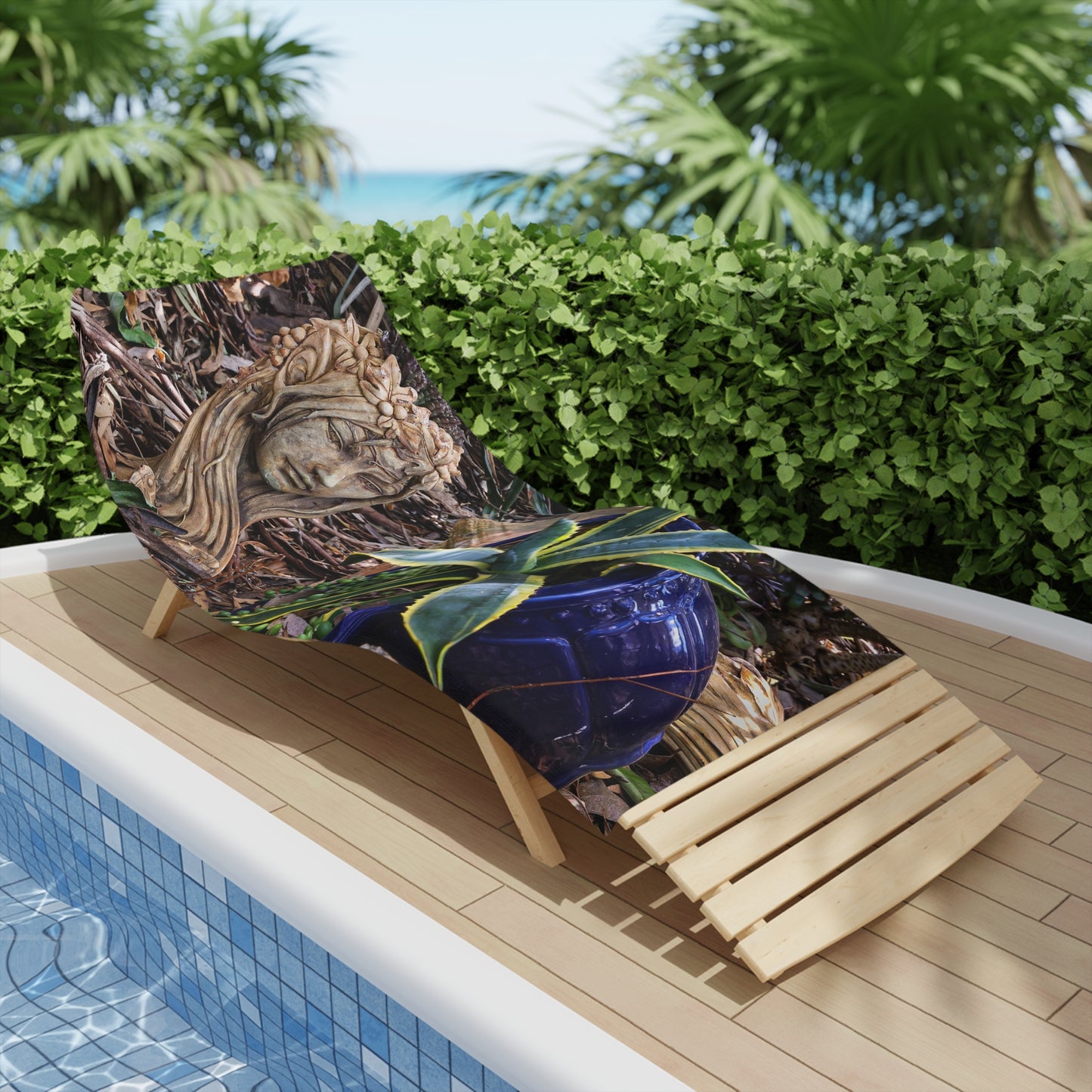 Elven Garden Beach Towel