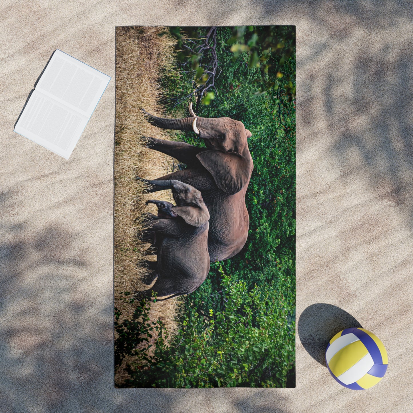 African Elephant Beach Towels