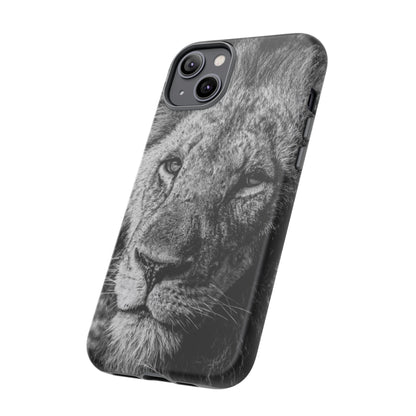 Tough Case - Old Lion B&W