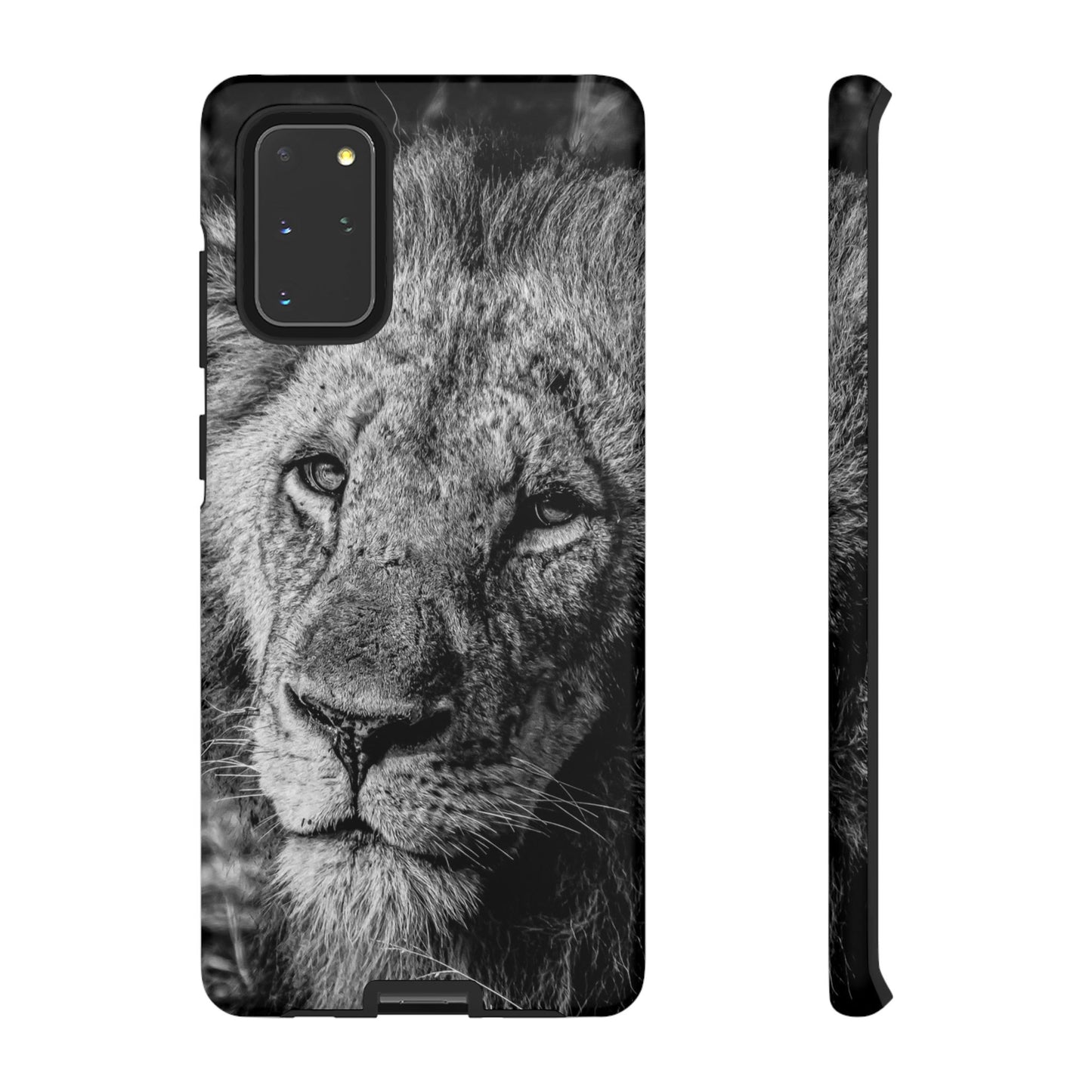 Tough Case - Old Lion B&W Samsung Galaxy S20+ Matte