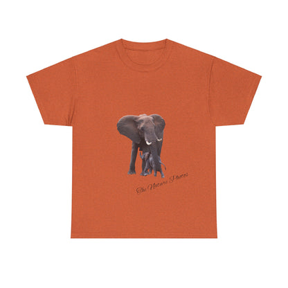 Baby Elephant Tee Antique Orange