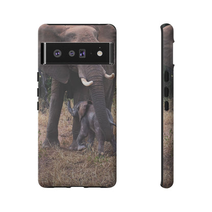 Baby Elephant Tough Case Google Pixel 6 Pro Matte