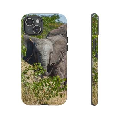 Tough Case - Young Elephant iPhone 15 Plus Glossy