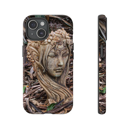Tough Case - Elven Lady Statue iPhone 15 Glossy